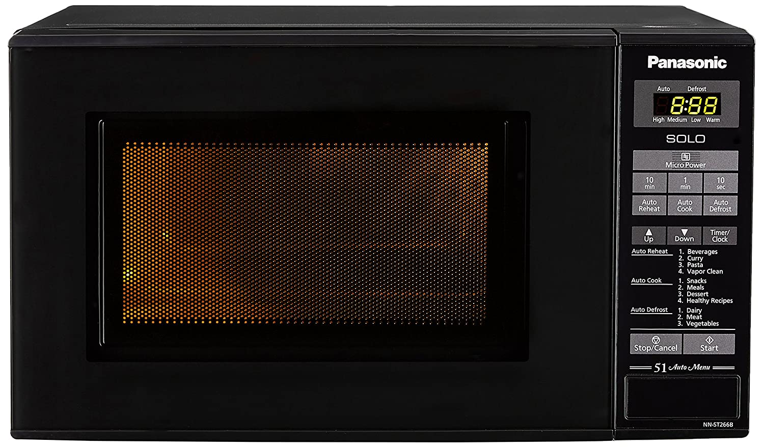 Panasonic 220 volt Microwave NN-ST266B 20 liter Black 220v 240 volts 5