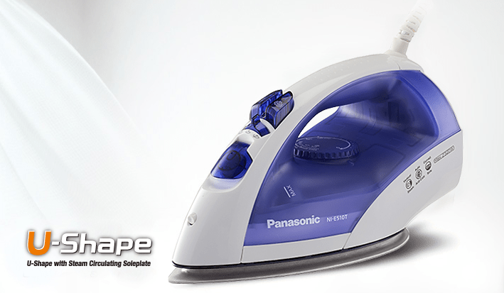Panasonic 220v steam iron NI - E510 1950 Watts Steam Iron 220 volt 240 volts 50 hz - 220 - Electronics