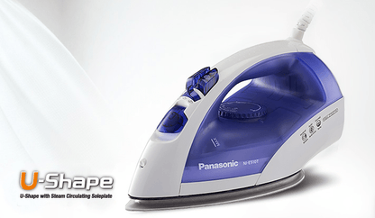 Panasonic 220v steam iron NI - E510 1950 Watts Steam Iron 220 volt 240 volts 50 hz - 220 - Electronics