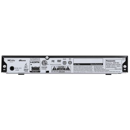 Panasonic DMP-BD Region Free Blu-ray player - 220-electronics.com