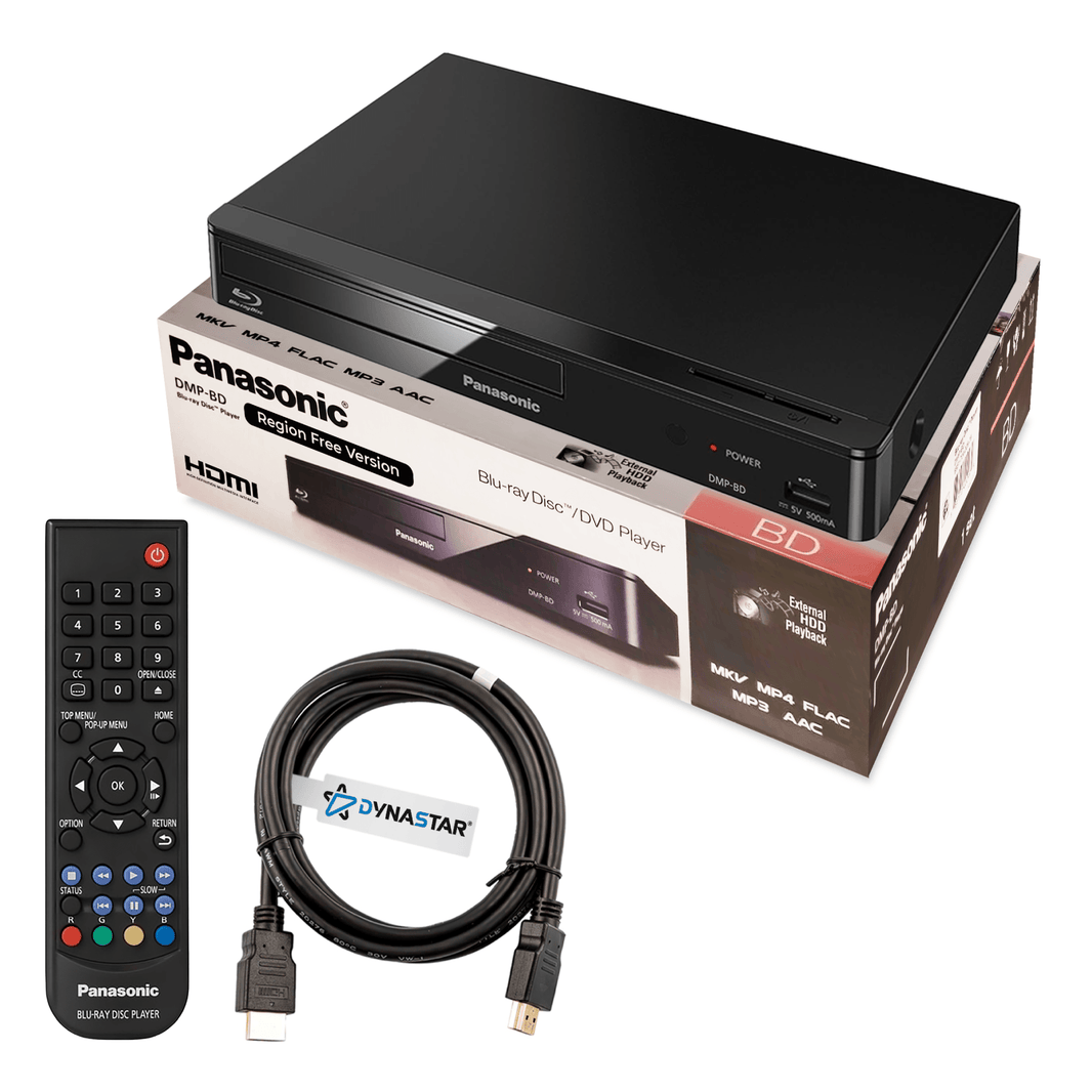 Panasonic DMP-BD Region Free Blu-ray player - 220-electronics.com