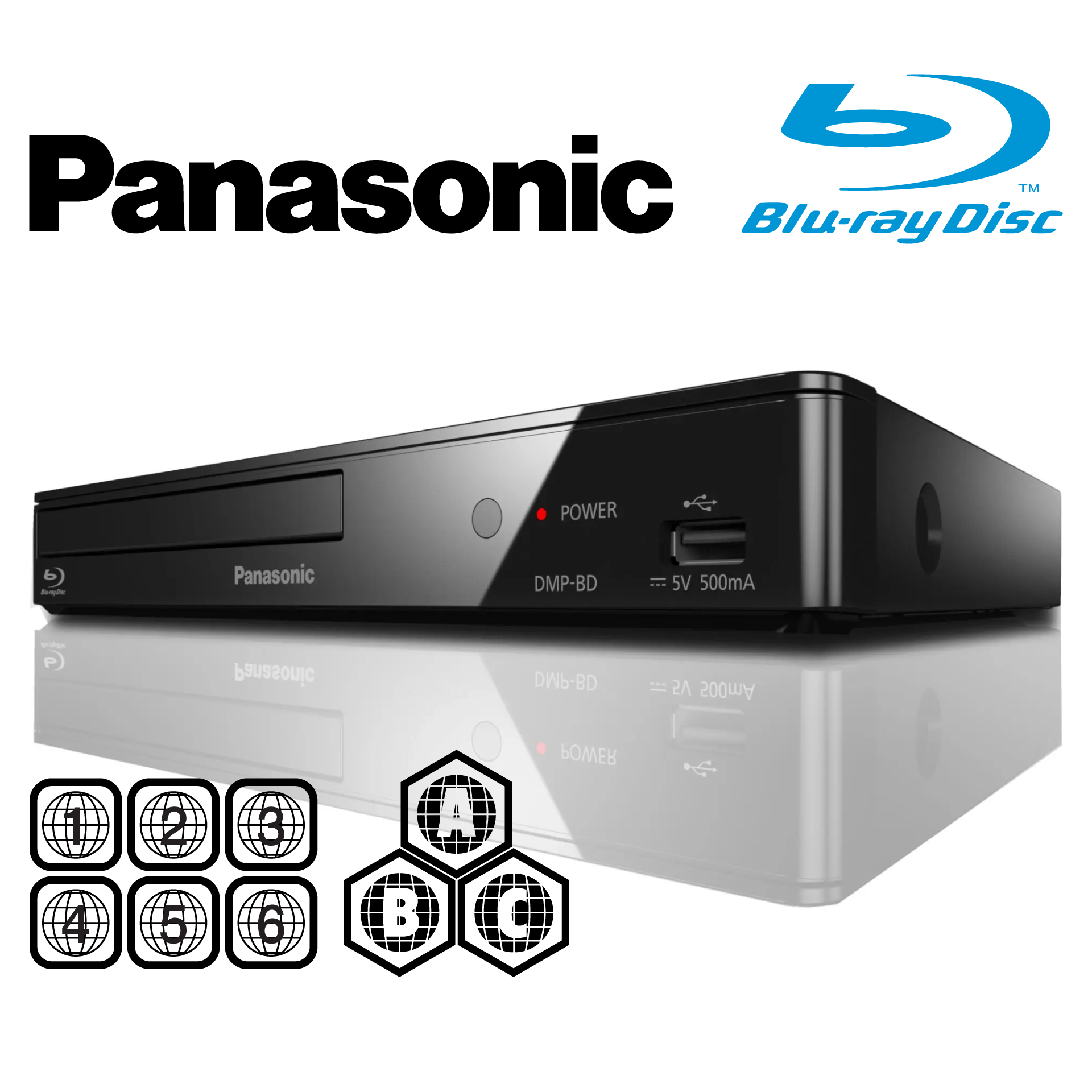 Panasonic DMP-BD Region Free Blu-ray player - 220-electronics.com