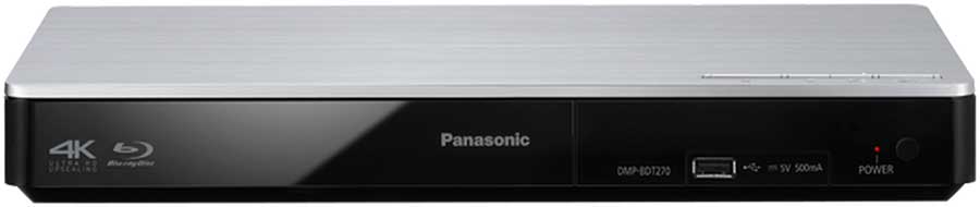 Panasonic DMP - BDT270 Region Free 4K 3D WiFi Blu Ray Player - 220 - Electronics