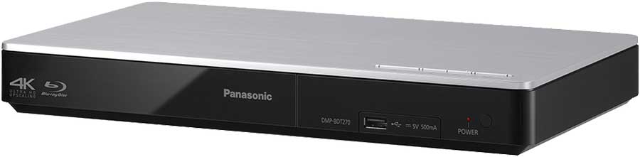 Panasonic DMP - BDT270 Region Free 4K 3D WiFi Blu Ray Player - 220 - Electronics