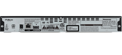 Panasonic DP-UB150 Region Free 4K Ultra HD Blu-ray Player - Multi-Region DVD & Blu-ray - HDR10 - 220v volt electronics