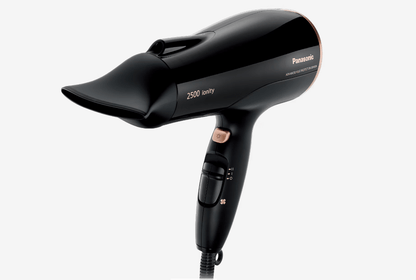 Panasonic EH - NE84 Professional Ionic Hair Dryer 220v 240 volt 50 hz Black 2500 Watts with Concentrator and Diffuser Nozzles - 220 - Electronics
