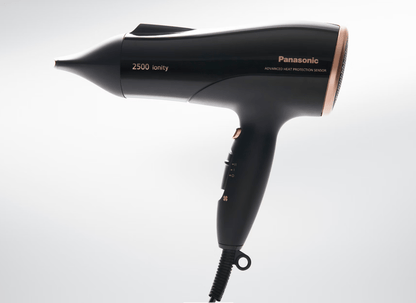 Panasonic EH - NE84 Professional Ionic Hair Dryer 220v 240 volt 50 hz Black 2500 Watts with Concentrator and Diffuser Nozzles - 220 - Electronics