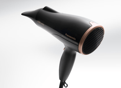Panasonic EH - NE84 Professional Ionic Hair Dryer 220v 240 volt 50 hz Black 2500 Watts with Concentrator and Diffuser Nozzles - 220 - Electronics
