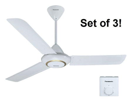 Panasonic F - 56MZ2 220 Volt 56" 3 - Room Ceiling Fans - 220 - Electronics
