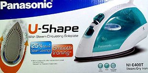 Panasonic NI - E400T U Shape Stream / Dry Iron - 220 Volts - 220v volt electronics