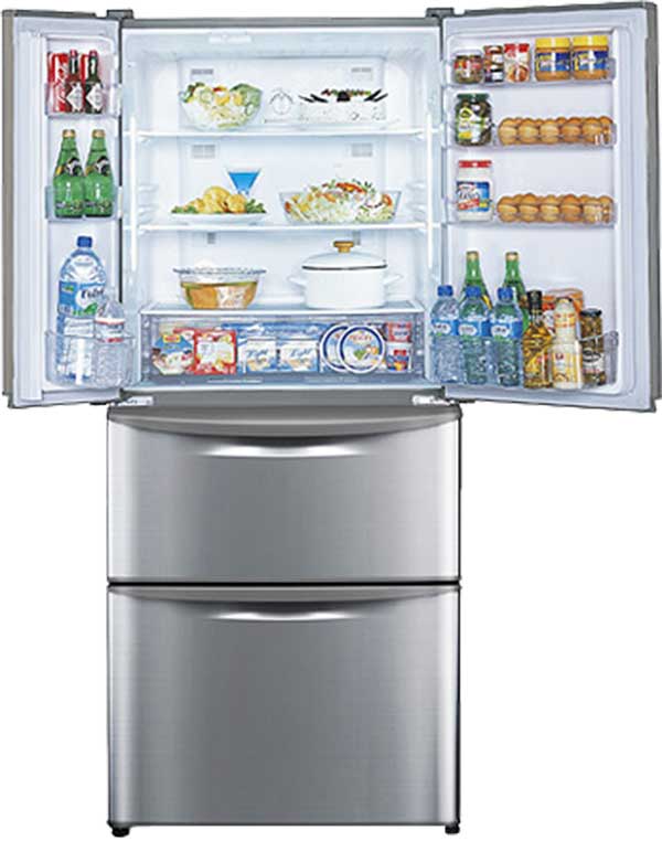 Panasonic NR - D513 Wide 4 - Door Refrigerator for 220 Volts - 220 - Electronics