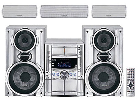 Panasonic SC - VK72D Multi - System Home Theater System - 220v volt electronics