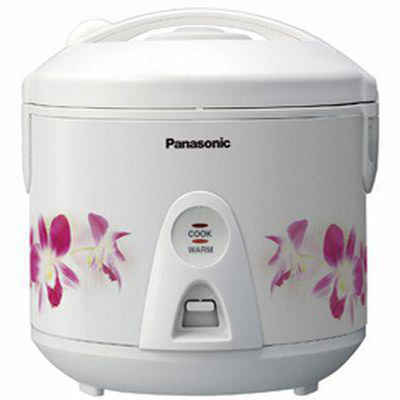 Panasonic SR - TEJ18/ JP185220 Volt 10 - Cup Floral Deluxe Rice Cooker - 220v volt electronics