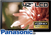 Panasonic TH - L42U30s 42" Multi System LCD TV 110 220 240 volts pal ntsc - 220v volt electronics
