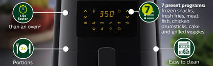 Philips 220 volt 4 Liter Air Fryer HD9252 - 51 220v 240 volts 50 hz - 220 - Electronics