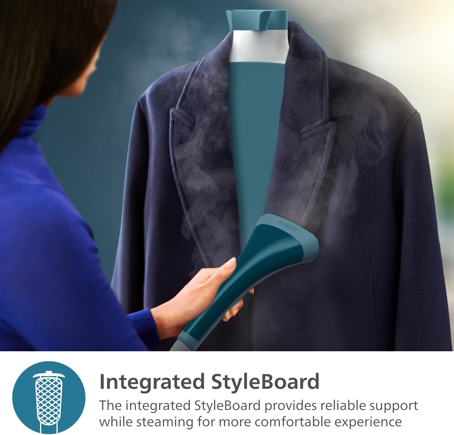 Philips 220V Garment Steamer Iron – STE1040220v Powerful Vertical Clothes Steamer for International Use 220 volt - 220v volt electronics