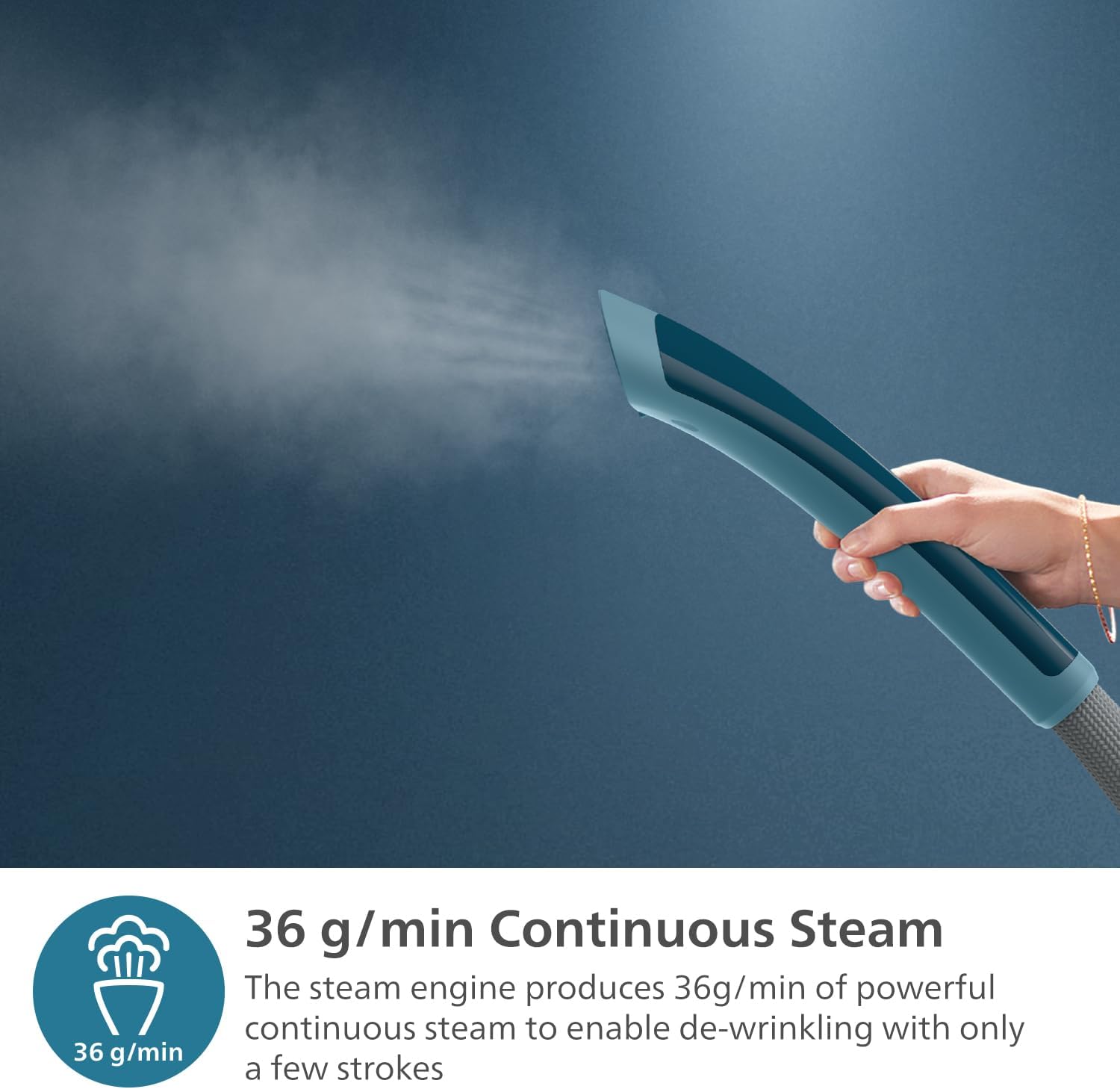 Philips 220V Garment Steamer Iron – STE1040220v Powerful Vertical Clothes Steamer for International Use 220 volt - 220v volt electronics