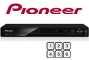 Pioneer  3052 1080p HDMI Region Free DVD Player with USB - Divx