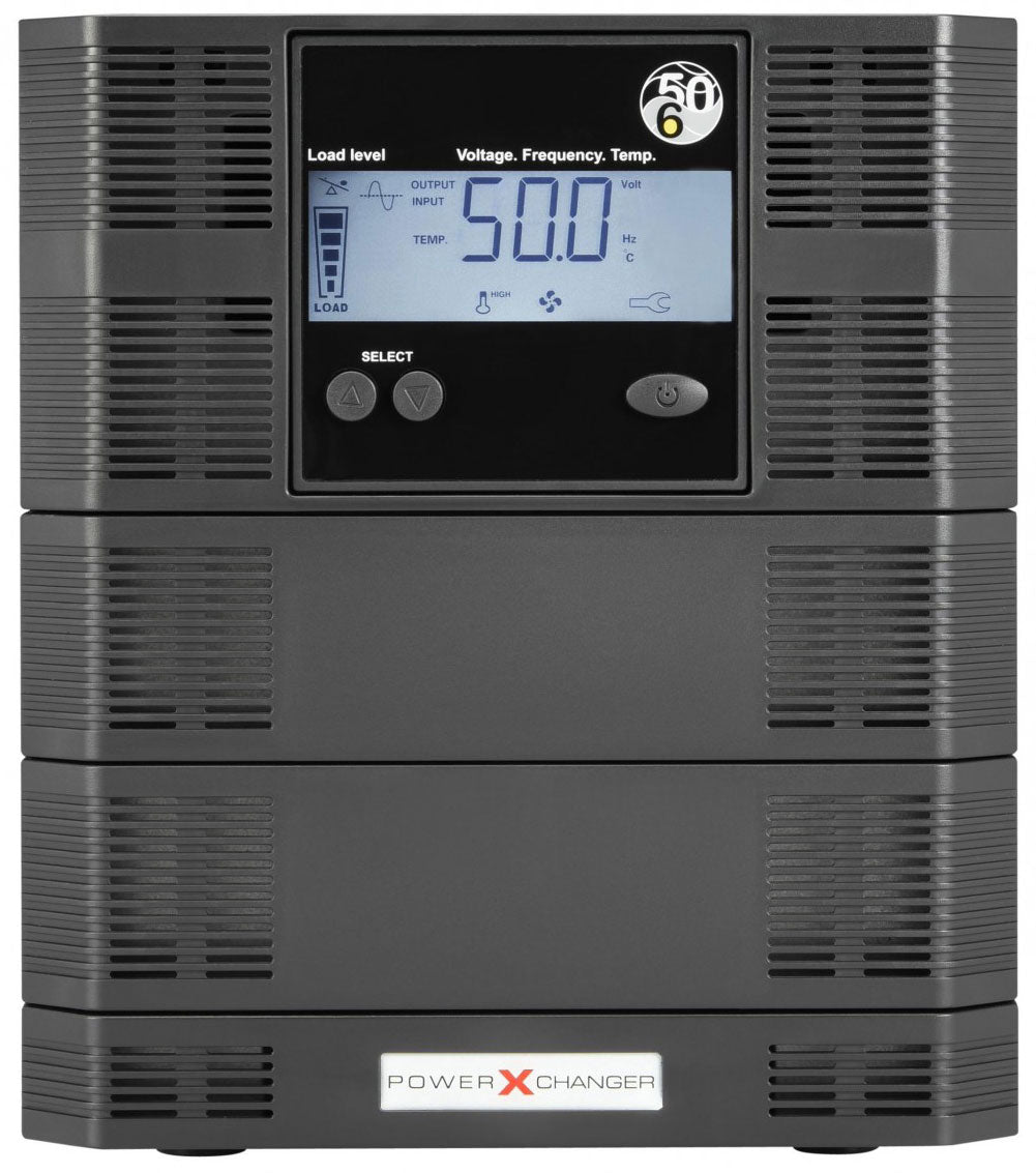 Power X - Changer 22050UX - 2K Frequency & Voltage Converter - 120v /60hz Input, 220v/50hz Output - 220 - Electronics