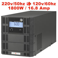 PowerXchanger Step Down 220 volt to 120 Volt 60Hz step down voltage converter 1800 Watts 16.8 Amp 12060EX - 16 - 220 - Electronics