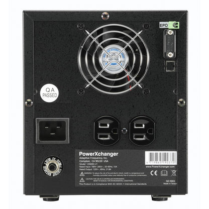 PowerXchanger Step Down 220 volt to 120 Volt 60Hz step down voltage converter 2340 Watts 21.8 Amp 12060EX - 21 - 220 - Electronics