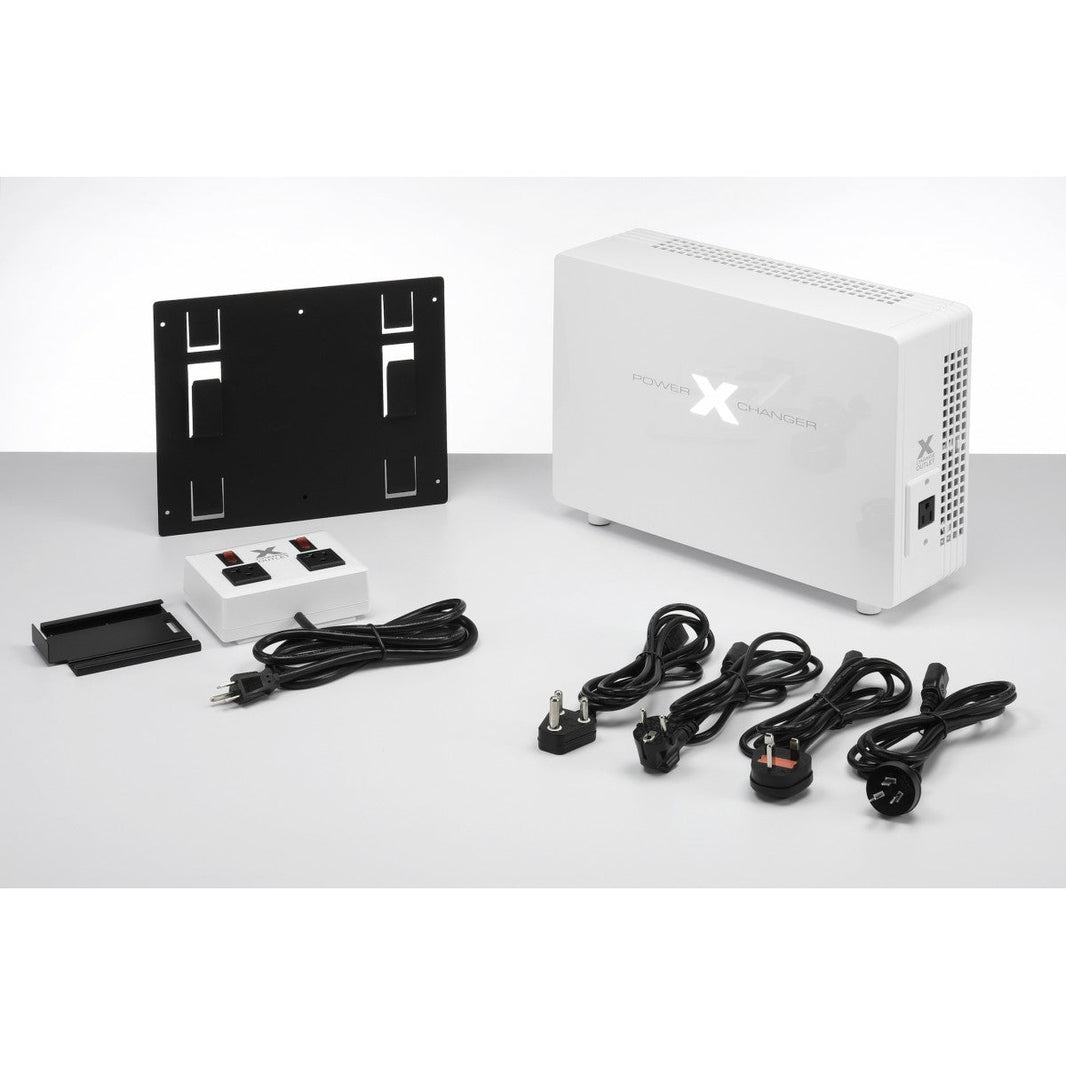 PowerXChanger X - 10 1200W (10 Amp) Voltage & Frequency Converter (White) - 220 - Electronics