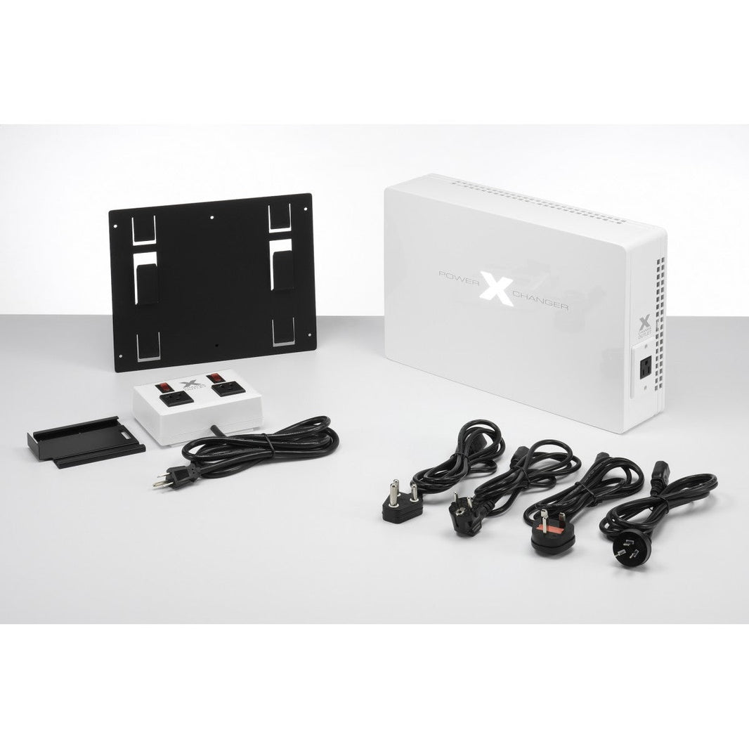 PowerXChanger X - 5 600W (5 Amp) Voltage & Frequency Converter (White) - 220 - Electronics