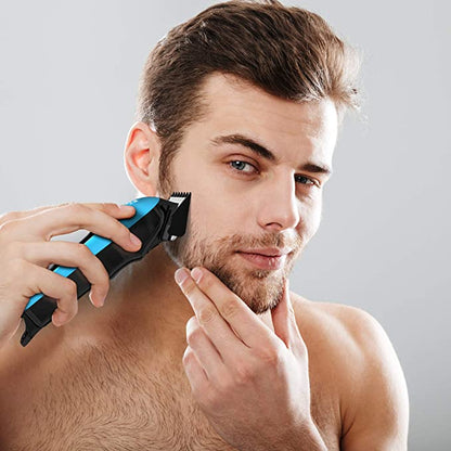 PRO SERIES Professional Cordless clipper and beard trimmer 110 220 240 volts 50 / 60 hz with clipper combs and scissors included - 220 - Electronics