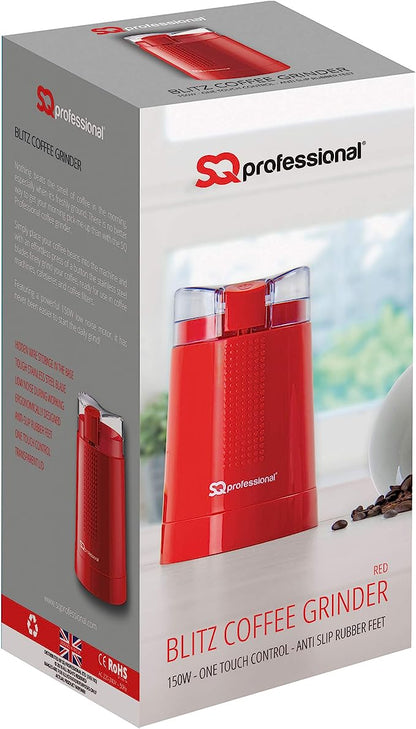 Professional SQ Coffee Grinder 220 volts 50 hz spice and coffee grinder mill one touch 23418 - 220 - Electronics