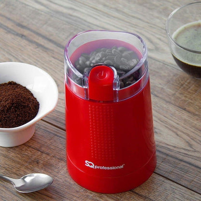 Professional SQ Coffee Grinder 220 volts 50 hz spice and coffee grinder mill one touch 23418 - 220 - Electronics