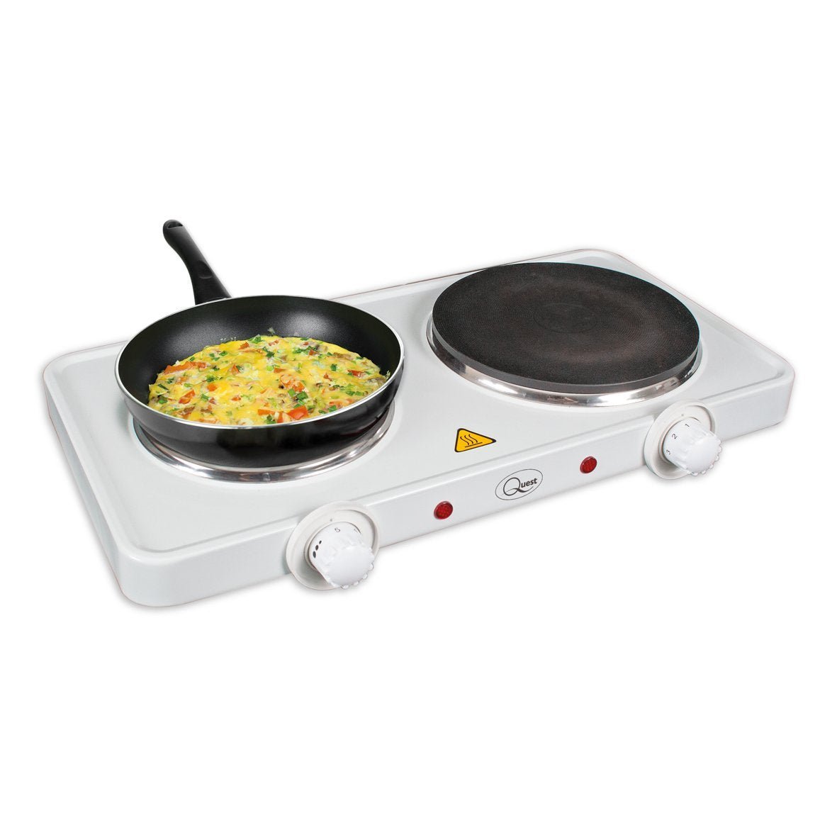 Quest 220 volts Double Electric burner hot plate 220 240 volt 35250 - 220 - Electronics