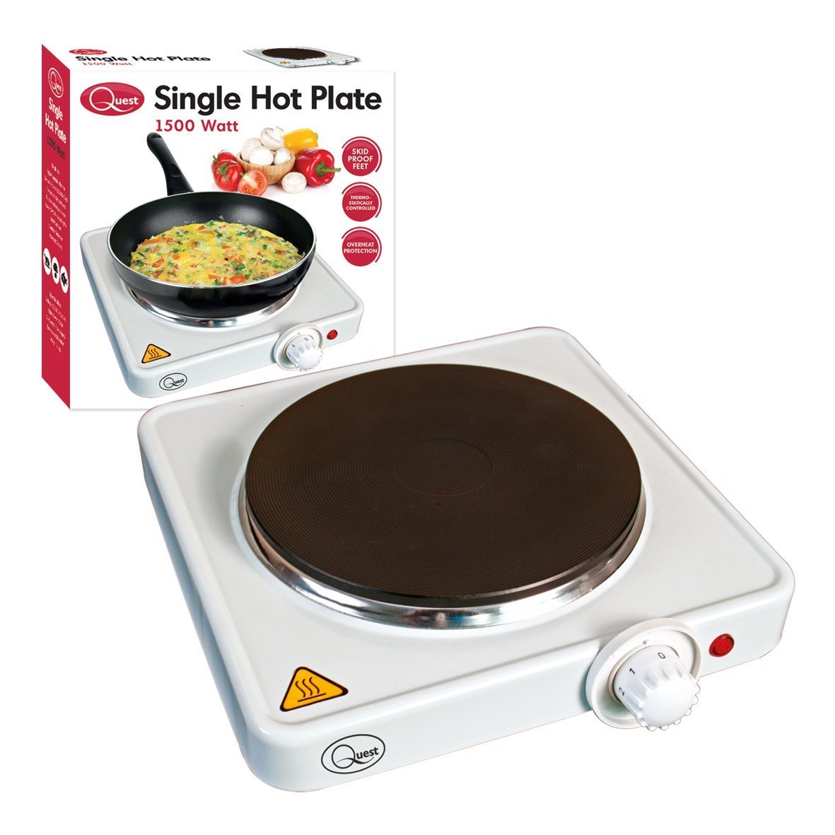 Quest 220 volts Electric Burner Hot Plate 220 240 volt 35240 - 220 - Electronics
