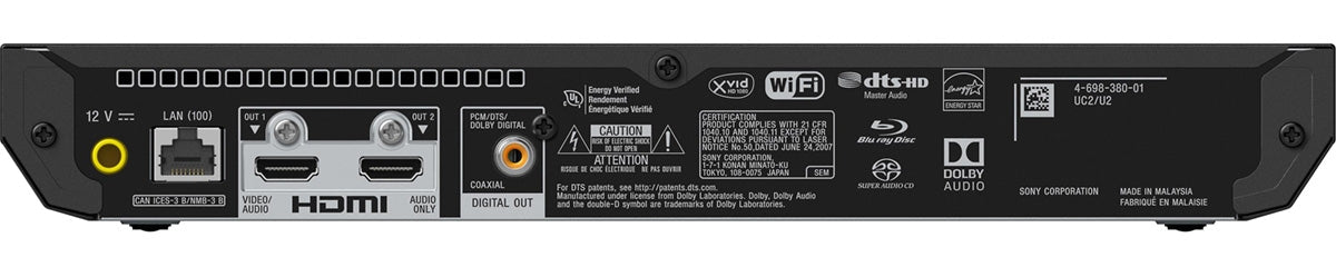 R_volution Chassis DIY - X700 — Premium Upgrade Kit for Sony UBP - X700K - 220v volt electronics