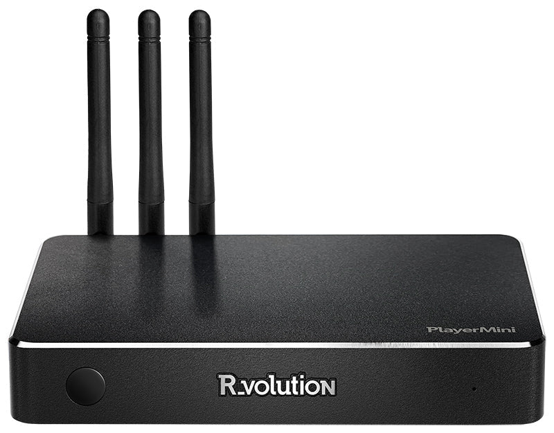 R_volution PlayerMini — Compact 4K Dolby Vision Media Player - 220v volt electronics