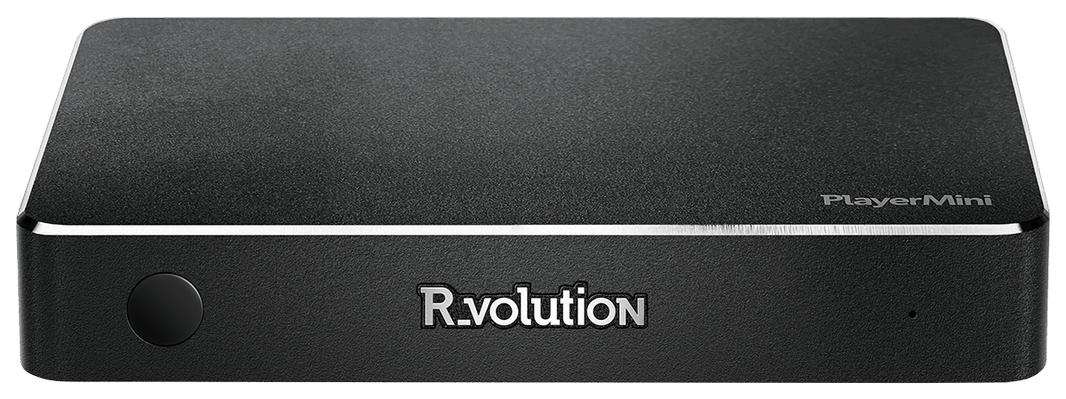 R_volution PlayerMini — Compact 4K Dolby Vision Media Player - 220v volt electronics
