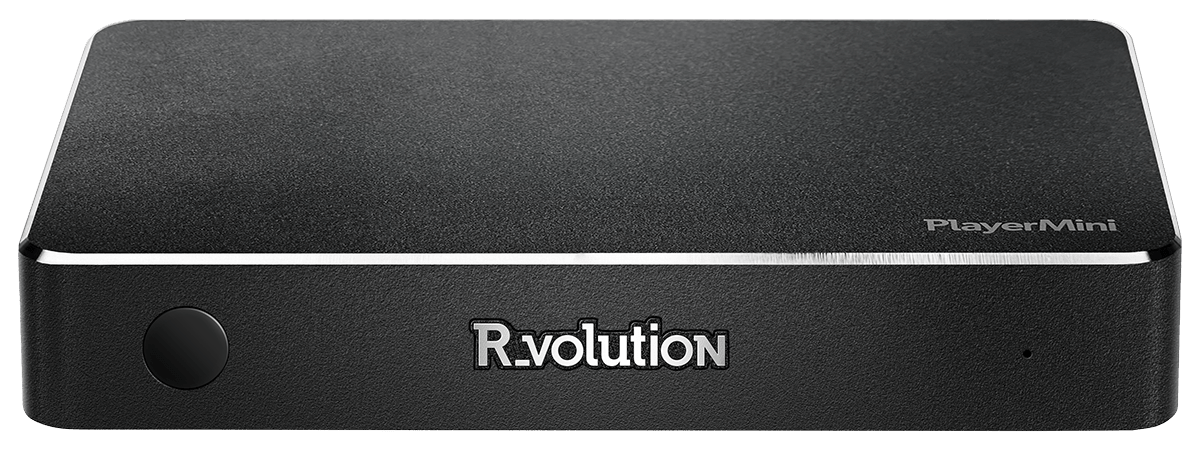 R_volution PlayerMini — Compact 4K Dolby Vision Media Player - 220v volt electronics