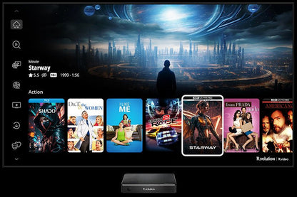R_volution PlayerMini — Compact 4K Dolby Vision Media Player - 220v volt electronics
