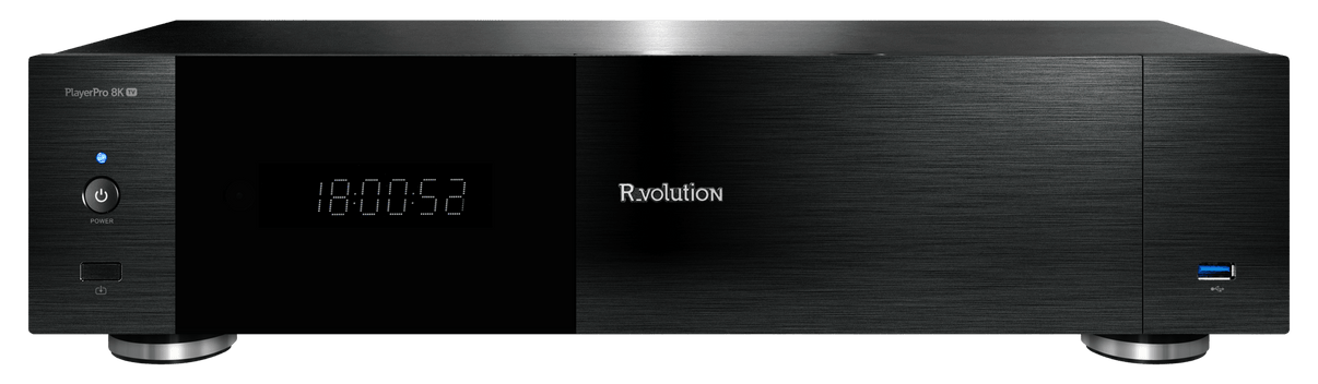 R_volution PlayerPro 8K TV — Elite Media Player with Android TV & Streaming - 220v volt electronics