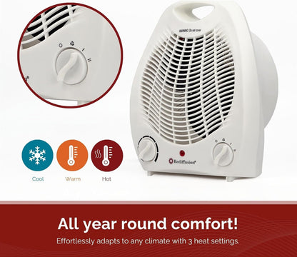 Rediffusion 220 volt heater RED200AT 220v heater tip over safety switch 2000 watt - 220v volt electronics