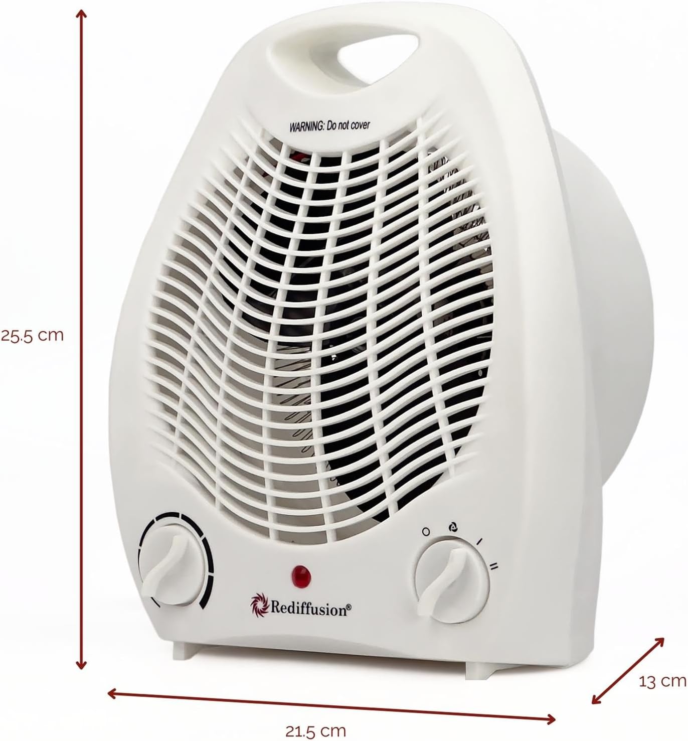 Rediffusion 220 volt heater RED200AT 220v heater tip over safety switch 2000 watt - 220v volt electronics