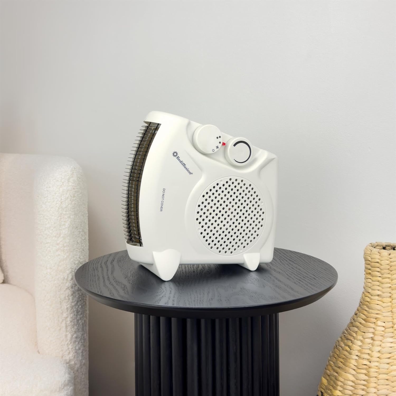 Rediffusion 220 volt Heater RED901 220v heater 3 settings 2000 watts Fan Low High - 220v volt electronics