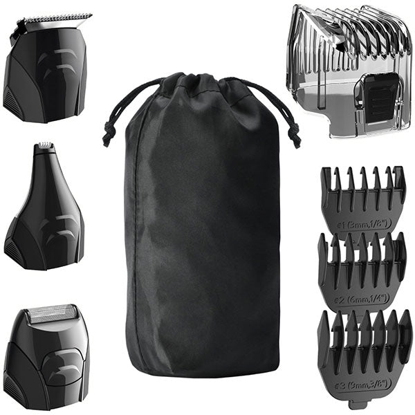 Remington PG-6025 Black Lithium Power All in One Grooming Kit 220-240 Volts
