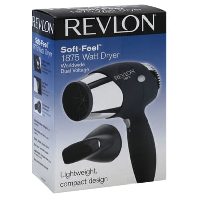 Revlon RV499 220 Volt Compact Travel Hair Dryer - 220v volt electronics