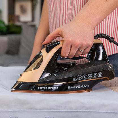 Russell Hobbs 220 volt iron Pro Model 2600 watts Copper Express Iron 220v 50hz model 23975 - 220v volt electronics