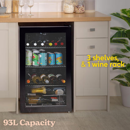 RUSSELL Hobbs 220 volt undercounter Beverage Fridge 220v 50 hz - 220v volt electronics