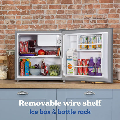 Russell Hobbs 220 volts compact size 43 Liter mini fridge 1.5 cu ft refrigerator 220v 240 volts 50 hz - 220 - Electronics