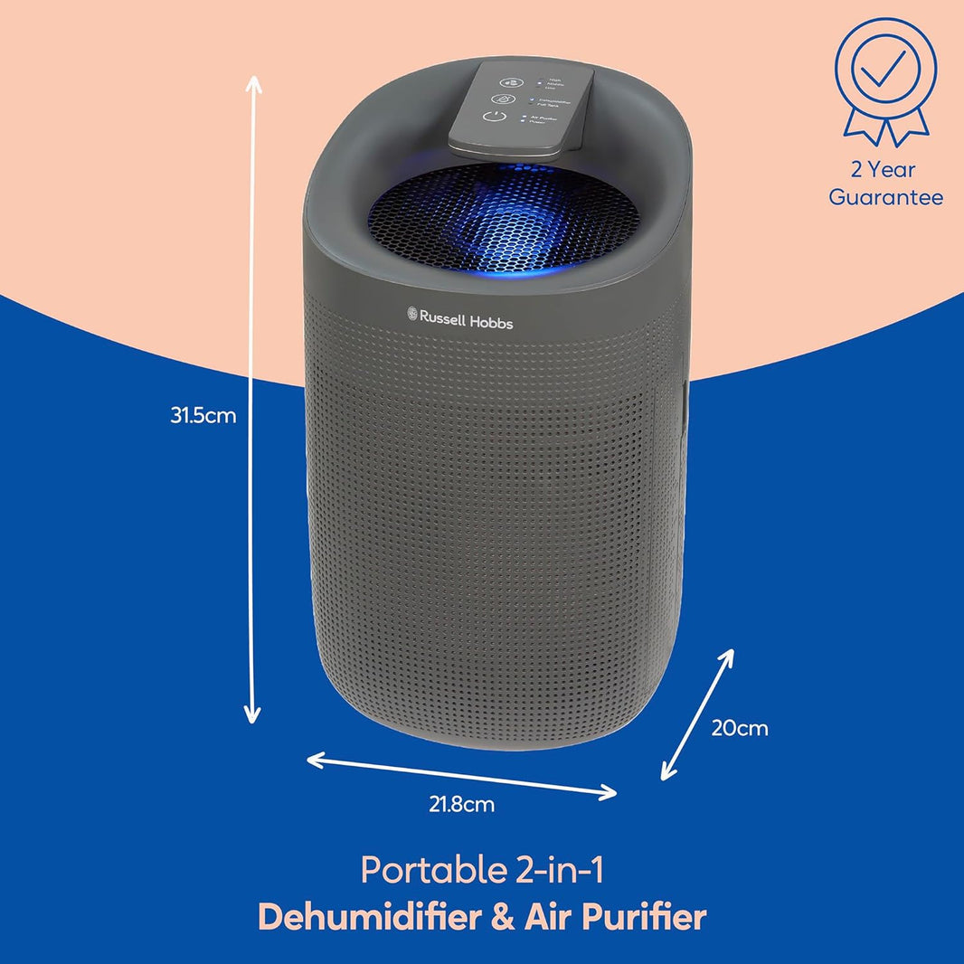 Russell hobbs 220 volts dehumidifier with air purifier RHDH1101G220v air purifier 220v - 220v volt electronics