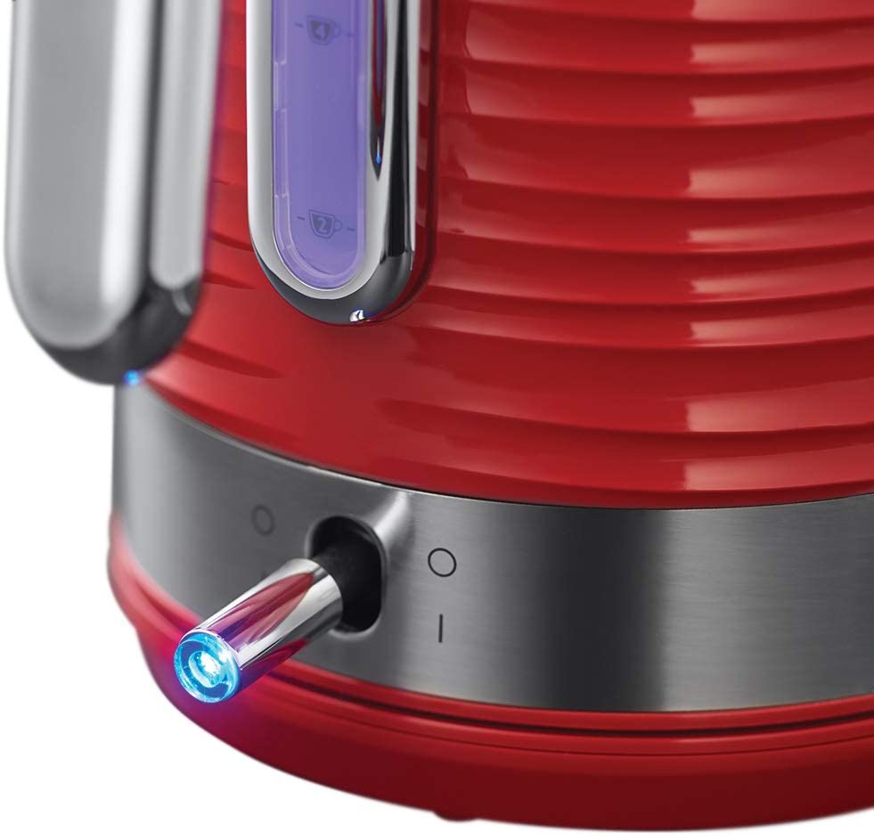 Russell Hobbs 220 volts Kettle Red 24362 220v 240 volt 50 hz - 220 - Electronics