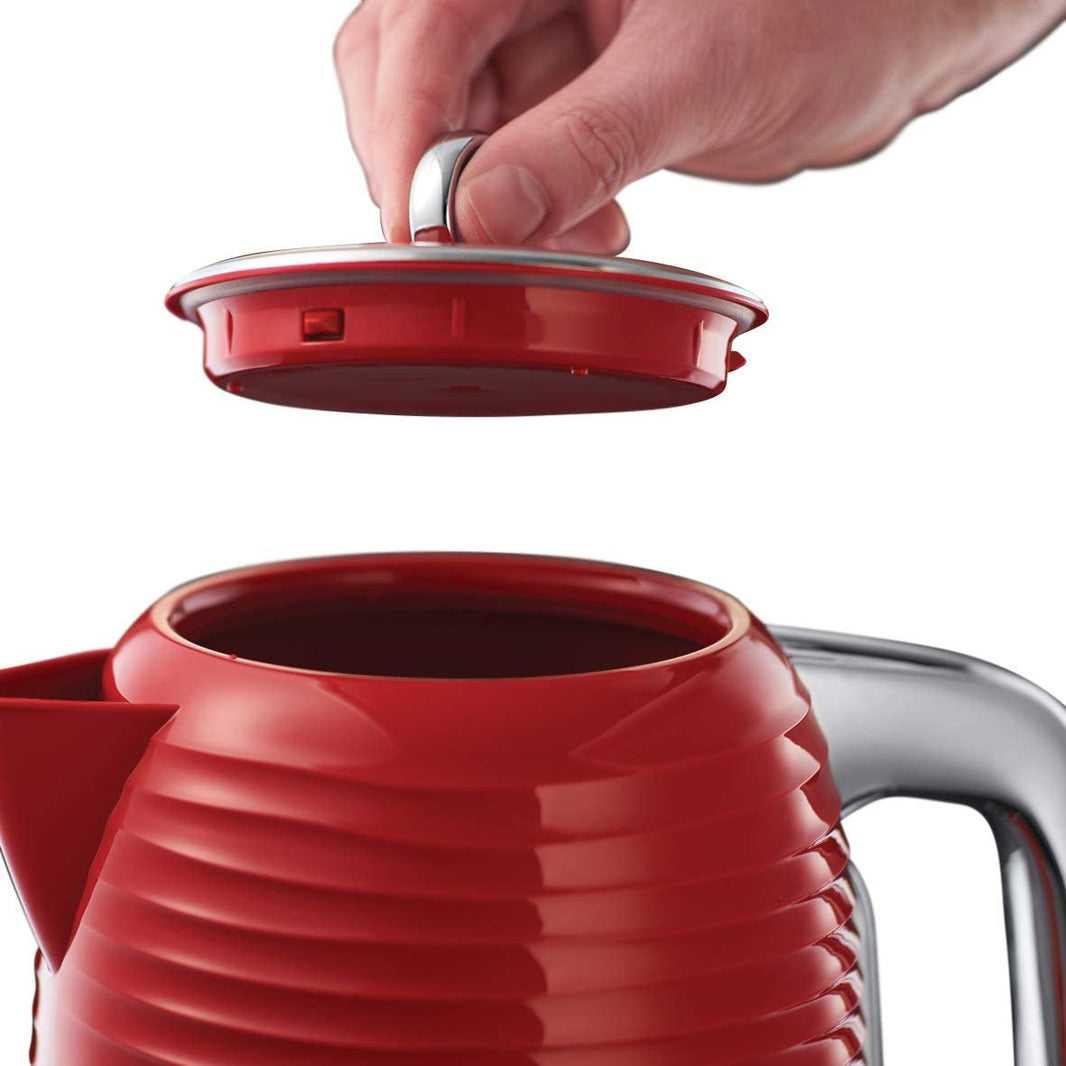 Russell Hobbs 220 volts Kettle Red 24362 220v 240 volt 50 hz - 220 - Electronics