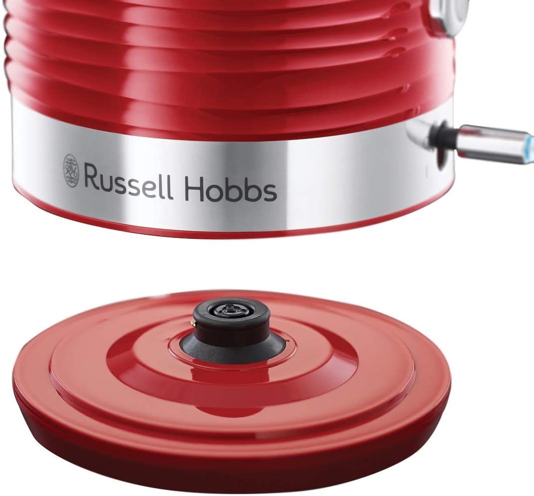 Russell Hobbs 220 volts Kettle Red 24362 220v 240 volt 50 hz - 220 - Electronics
